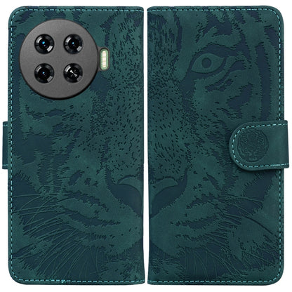 Tiger Embossing Pattern Flip Leather Phone Case, For Tecno Pop 10 / Spark Go 2 4G, For Tecno Camon 40 Pro 4G, For Tecno Camon 40, For Tecno Pop 9 5G / Spark 30C 5G, For Tecno Camon 30S / Camon 30S Pro, For Tecno Spark 30 Pro, For Tecno Spark 30 4G     ...