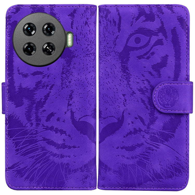 Tiger Embossing Pattern Flip Leather Phone Case, For Tecno Pop 10 / Spark Go 2 4G, For Tecno Camon 40 Pro 4G, For Tecno Camon 40, For Tecno Pop 9 5G / Spark 30C 5G, For Tecno Camon 30S / Camon 30S Pro, For Tecno Spark 30 Pro, For Tecno Spark 30 4G     ...