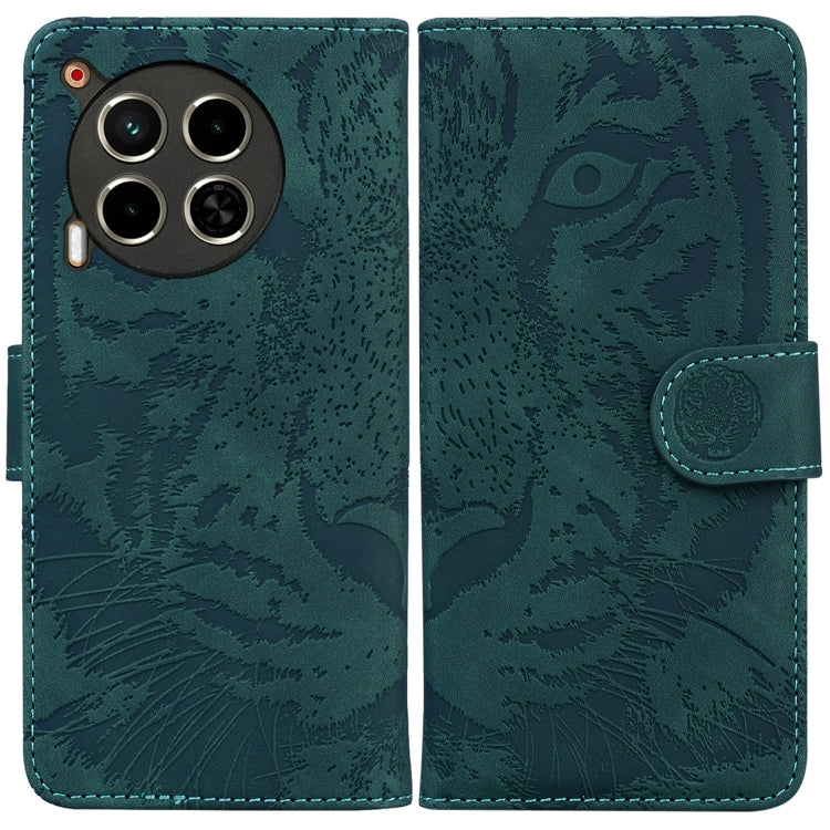 Tiger Embossing Pattern Flip Leather Phone Case, For Tecno Pop 10 / Spark Go 2 4G, For Tecno Camon 40 Pro 4G, For Tecno Camon 40, For Tecno Pop 9 5G / Spark 30C 5G, For Tecno Camon 30S / Camon 30S Pro, For Tecno Spark 30 Pro, For Tecno Spark 30 4G     ...