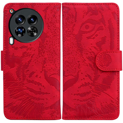 Tiger Embossing Pattern Flip Leather Phone Case, For Tecno Pop 10 / Spark Go 2 4G, For Tecno Camon 40 Pro 4G, For Tecno Camon 40, For Tecno Pop 9 5G / Spark 30C 5G, For Tecno Camon 30S / Camon 30S Pro, For Tecno Spark 30 Pro, For Tecno Spark 30 4G     ...