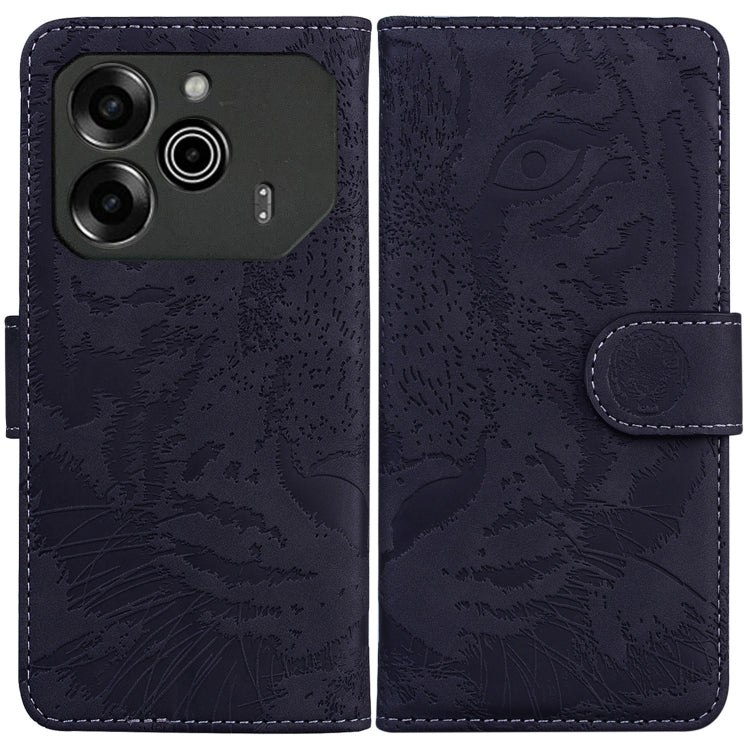 Tiger Embossing Pattern Flip Leather Phone Case, For Tecno Pop 10 / Spark Go 2 4G, For Tecno Camon 40 Pro 4G, For Tecno Camon 40, For Tecno Pop 9 5G / Spark 30C 5G, For Tecno Camon 30S / Camon 30S Pro, For Tecno Spark 30 Pro, For Tecno Spark 30 4G     ...