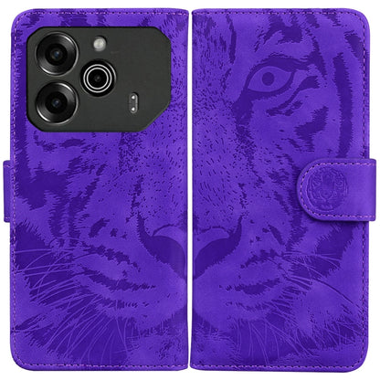 Tiger Embossing Pattern Flip Leather Phone Case, For Tecno Pop 10 / Spark Go 2 4G, For Tecno Camon 40 Pro 4G, For Tecno Camon 40, For Tecno Pop 9 5G / Spark 30C 5G, For Tecno Camon 30S / Camon 30S Pro, For Tecno Spark 30 Pro, For Tecno Spark 30 4G     ...