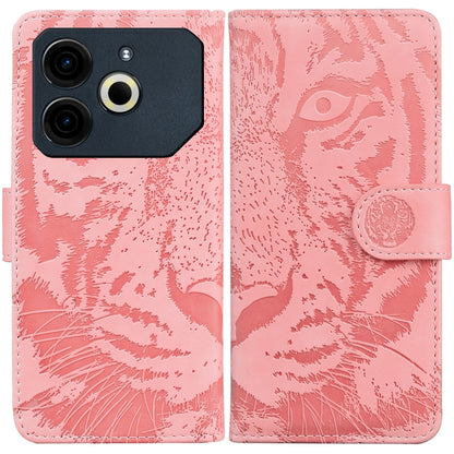 Tiger Embossing Pattern Flip Leather Phone Case, For Tecno Pop 10 / Spark Go 2 4G, For Tecno Camon 40 Pro 4G, For Tecno Camon 40, For Tecno Pop 9 5G / Spark 30C 5G, For Tecno Camon 30S / Camon 30S Pro, For Tecno Spark 30 Pro, For Tecno Spark 30 4G     ...