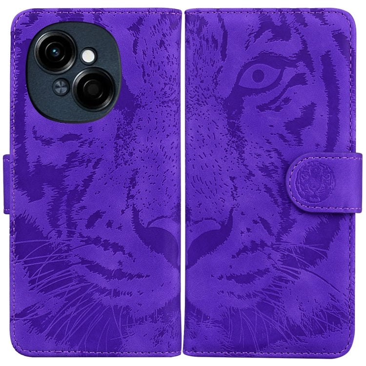 Tiger Embossing Pattern Flip Leather Phone Case, For Tecno Pop 10 / Spark Go 2 4G, For Tecno Camon 40 Pro 4G, For Tecno Camon 40, For Tecno Pop 9 5G / Spark 30C 5G, For Tecno Camon 30S / Camon 30S Pro, For Tecno Spark 30 Pro, For Tecno Spark 30 4G     ...