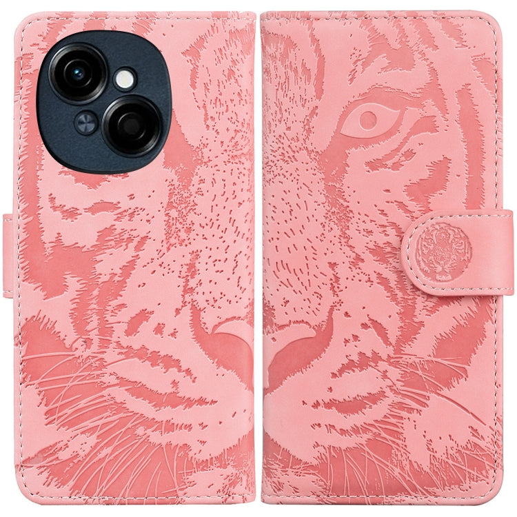 Tiger Embossing Pattern Flip Leather Phone Case, For Tecno Pop 10 / Spark Go 2 4G, For Tecno Camon 40 Pro 4G, For Tecno Camon 40, For Tecno Pop 9 5G / Spark 30C 5G, For Tecno Camon 30S / Camon 30S Pro, For Tecno Spark 30 Pro, For Tecno Spark 30 4G     ...