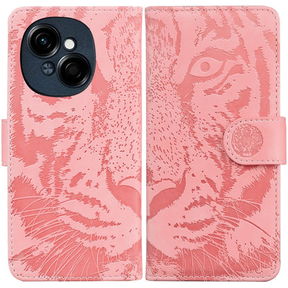 Tiger Embossing Pattern Flip Leather Phone Case, For Tecno Pop 10 / Spark Go 2 4G, For Tecno Camon 40 Pro 4G, For Tecno Camon 40, For Tecno Pop 9 5G / Spark 30C 5G, For Tecno Camon 30S / Camon 30S Pro, For Tecno Spark 30 Pro, For Tecno Spark 30 4G     ...