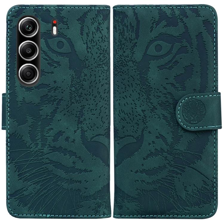 Tiger Embossing Pattern Flip Leather Phone Case, For Tecno Pop 10 / Spark Go 2 4G, For Tecno Camon 40 Pro 4G, For Tecno Camon 40, For Tecno Pop 9 5G / Spark 30C 5G, For Tecno Camon 30S / Camon 30S Pro, For Tecno Spark 30 Pro, For Tecno Spark 30 4G     ...