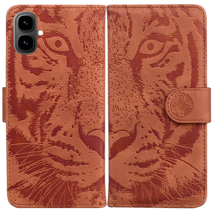 Tiger Embossing Pattern Flip Leather Phone Case, For Tecno Pop 10 / Spark Go 2 4G, For Tecno Camon 40 Pro 4G, For Tecno Camon 40, For Tecno Pop 9 5G / Spark 30C 5G, For Tecno Camon 30S / Camon 30S Pro, For Tecno Spark 30 Pro, For Tecno Spark 30 4G     ...