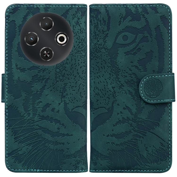 Tiger Embossing Pattern Flip Leather Phone Case, For Tecno Pop 10 / Spark Go 2 4G, For Tecno Camon 40 Pro 4G, For Tecno Camon 40, For Tecno Pop 9 5G / Spark 30C 5G, For Tecno Camon 30S / Camon 30S Pro, For Tecno Spark 30 Pro, For Tecno Spark 30 4G     ...