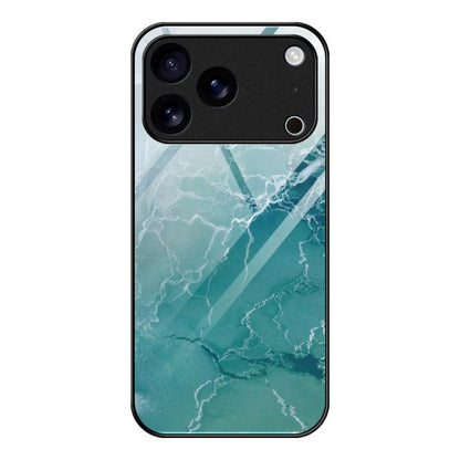 Marble Pattern Glass Protective Phone Case, For iPhone 17 Pro Max, For iPhone 17 Pro, For iPhone 17, For iPhone Air, For iPhone 15 Pro Max, For iPhone 15 Pro, For iPhone 15 Plus, For iPhone 15