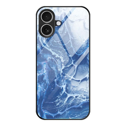 Marble Pattern Glass Protective Phone Case, For iPhone 17 Pro Max, For iPhone 17 Pro, For iPhone 17, For iPhone Air, For iPhone 15 Pro Max, For iPhone 15 Pro, For iPhone 15 Plus, For iPhone 15