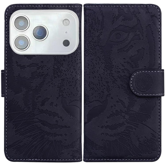 Tiger Embossing Pattern Leather Phone Case, For iPhone 18 Pro / 17 Pro, For iPhone 18 Pro Max / 17 Pro Max, For iPhone 17e / 16e, For iPhone 17, For iPhone Air, For iPhone 16 Pro Max, For iPhone 16 Pro, For iPhone 16 Plus, For iPhone 16