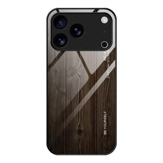 Wood Grain Glass Phone Case, For iPhone 18 Pro / 17 Pro, For iPhone 18 Pro Max / 17 Pro Max, For iPhone 17, For iPhone 17 Air, For iPhone 16 Pro Max, For iPhone 16 Pro, For iPhone 16 Plus, For iPhone 16, For iPhone 15 Pro Max, For iPhone 15 Pro