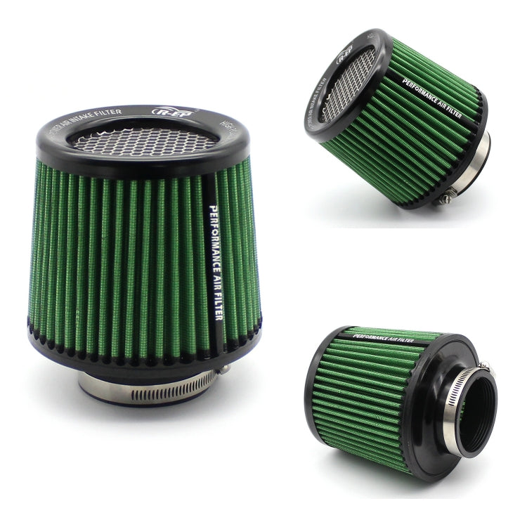 Filtre d'admission d'air de moteur conique froid à haut débit XH-UN077-079 pour voiture, 63mm, 76mm, 89mm, 101mm