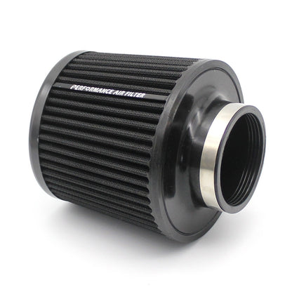 Filtre d'admission d'air de moteur conique froid à haut débit XH-UN077-079 pour voiture, 63mm, 76mm, 89mm, 101mm