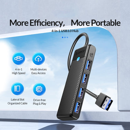 ORICO PAPW4A-U3 4 in 1 USB to USB Multi-function Docking Station HUB Adapter, PAPW4A-U3