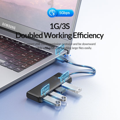 ORICO PAPW4A-U3 4 in 1 USB to USB Multi-function Docking Station HUB Adapter, PAPW4A-U3