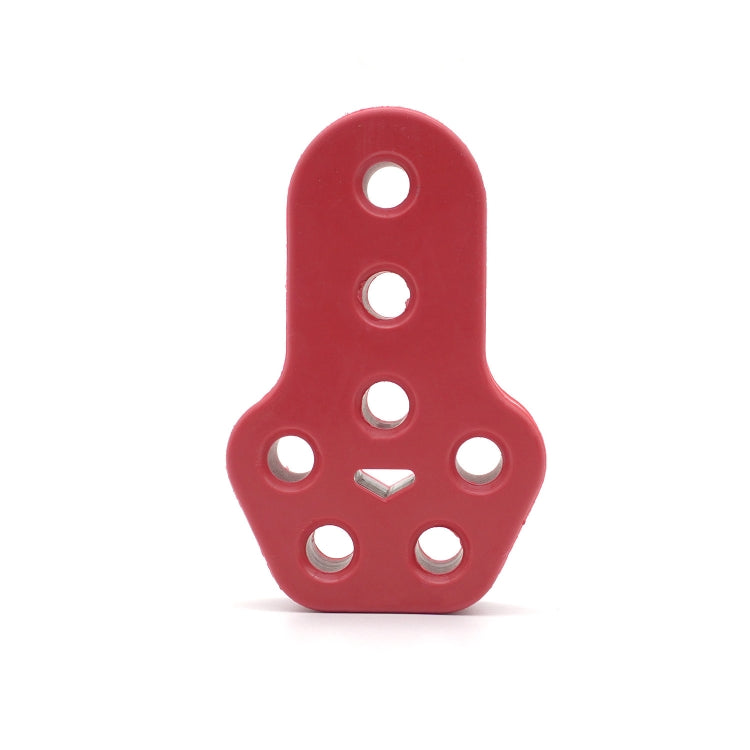 XH-6282 7 Holes Car Exhaust Hanger Bushing Muffler Rubber Insulator Mount Bracket