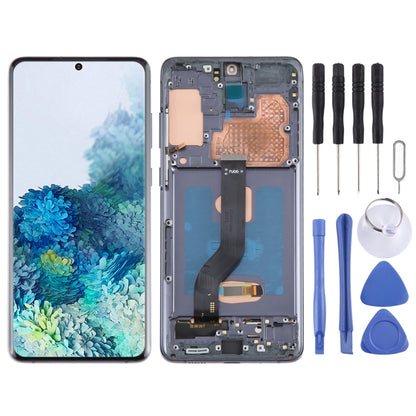 6.78 inch EU Version OLED LCD Screen Digitizer Full Assembly with Frame(Black)