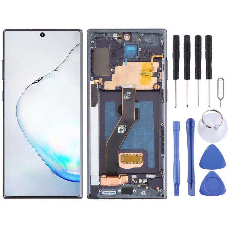 6.78 inch EU Version OLED LCD Screen Digitizer Full Assembly with Frame(Black)