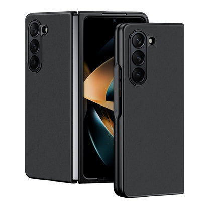 Ultra-thin Plain Skin Leather Phone Case, For Galaxy Z Fold8 5G, For Galaxy Z Fold8 Ultra 5G, For Galaxy Z Flip8 5G, For Samsung Galaxy Z Fold5, For Samsung Galaxy Z Flip5
