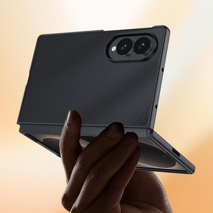 Ultra-thin Plain Skin Leather Phone Case, For Galaxy Z Fold8 5G, For Galaxy Z Fold8 Ultra 5G, For Galaxy Z Flip8 5G, For Samsung Galaxy Z Fold5, For Samsung Galaxy Z Flip5