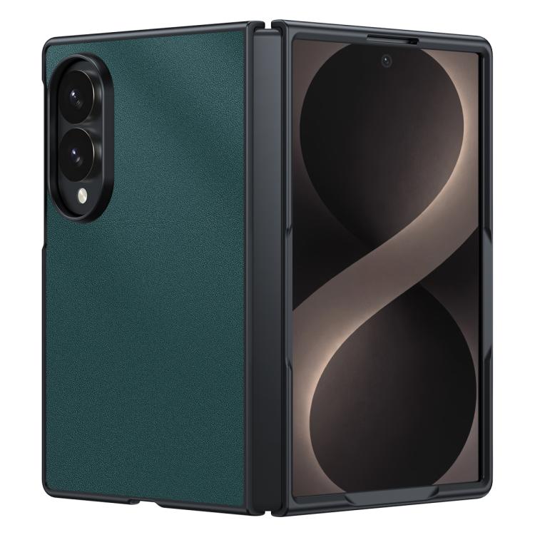 Ultra-thin Plain Skin Leather Phone Case, For Galaxy Z Fold8 5G, For Galaxy Z Fold8 Ultra 5G, For Galaxy Z Flip8 5G, For Samsung Galaxy Z Fold5, For Samsung Galaxy Z Flip5