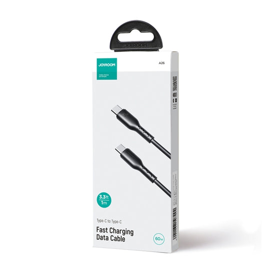 JOYROOM SA26-CC3 Flash Charge Series 60W USB-C / Type-C to USB-C / Type-C Fast Charging Data Cable, 1m