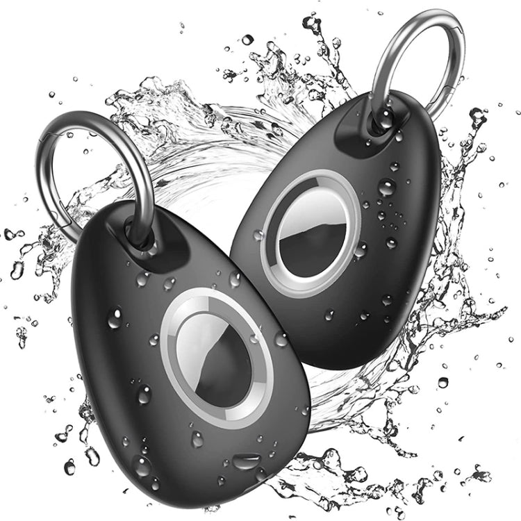 2pcs Waterproof Anti-drop Anti-lost Tracker Positioning TPU Protective Case for AirTag