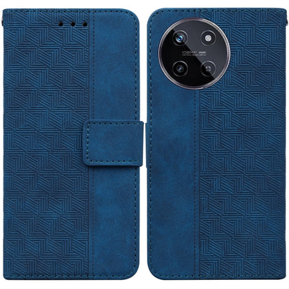 Geometric Embossed Leather Phone Case, For Realme 12 Pro+ Global, For Realme C67 4G Global, For Realme 11 4G Global, For Realme 11 5G/Narzo 60 India Version, For Realme 11 5G Global, For Realme 11 Pro / 11 Pro+ / Narzo 60 Pro, For Realme C53 / Narzo N5...