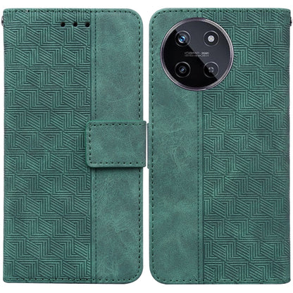 Geometric Embossed Leather Phone Case, For Realme 12 Pro+ Global, For Realme C67 4G Global, For Realme 11 4G Global, For Realme 11 5G/Narzo 60 India Version, For Realme 11 5G Global, For Realme 11 Pro / 11 Pro+ / Narzo 60 Pro, For Realme C53 / Narzo N5...