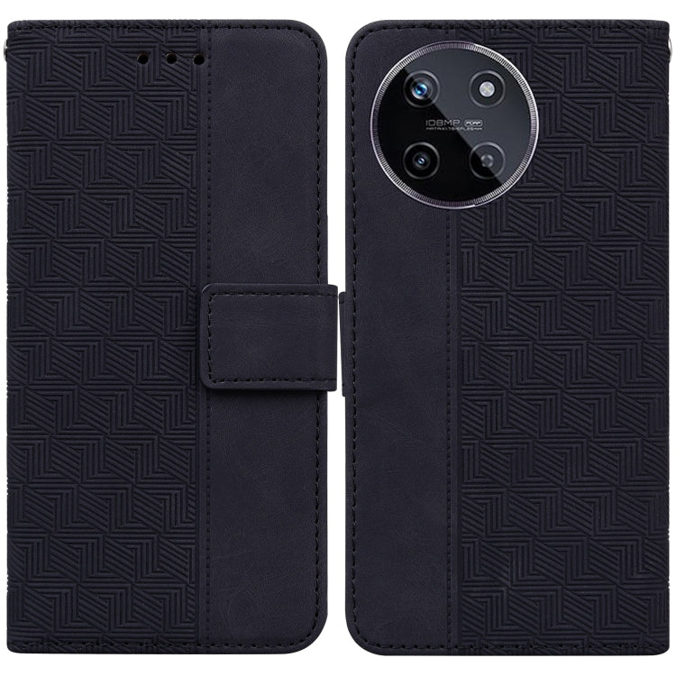 Geometric Embossed Leather Phone Case, For Realme 12 Pro+ Global, For Realme C67 4G Global, For Realme 11 4G Global, For Realme 11 5G/Narzo 60 India Version, For Realme 11 5G Global, For Realme 11 Pro / 11 Pro+ / Narzo 60 Pro, For Realme C53 / Narzo N5...