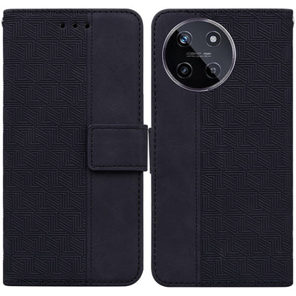 Geometric Embossed Leather Phone Case, For Realme 12 Pro+ Global, For Realme C67 4G Global, For Realme 11 4G Global, For Realme 11 5G/Narzo 60 India Version, For Realme 11 5G Global, For Realme 11 Pro / 11 Pro+ / Narzo 60 Pro, For Realme C53 / Narzo N5...