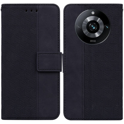 Geometric Embossed Leather Phone Case, For Realme 12 Pro+ Global, For Realme C67 4G Global, For Realme 11 4G Global, For Realme 11 5G/Narzo 60 India Version, For Realme 11 5G Global, For Realme 11 Pro / 11 Pro+ / Narzo 60 Pro, For Realme C53 / Narzo N5...