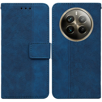 Geometric Embossed Leather Phone Case, For Realme 12 Pro+ Global, For Realme C67 4G Global, For Realme 11 4G Global, For Realme 11 5G/Narzo 60 India Version, For Realme 11 5G Global, For Realme 11 Pro / 11 Pro+ / Narzo 60 Pro, For Realme C53 / Narzo N5...