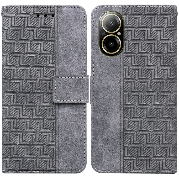 Geometric Embossed Leather Phone Case, For Realme 12 Pro+ Global, For Realme C67 4G Global, For Realme 11 4G Global, For Realme 11 5G/Narzo 60 India Version, For Realme 11 5G Global, For Realme 11 Pro / 11 Pro+ / Narzo 60 Pro, For Realme C53 / Narzo N5...