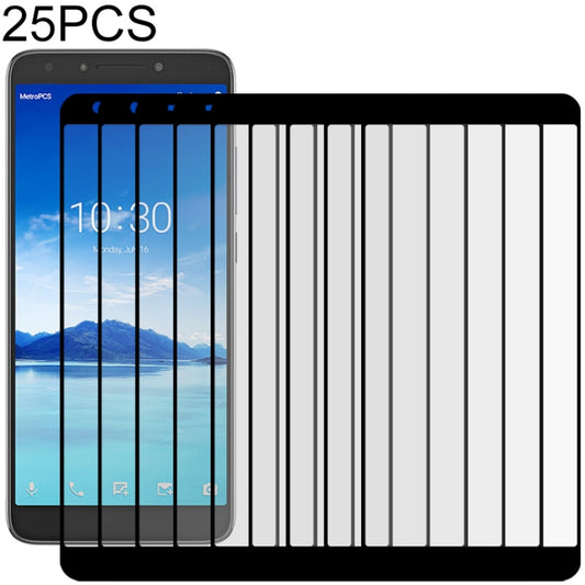 25 PCS Full Glue Full Screen Tempered Glass Film, For Alcatel 7, For Huawei Honor Play4 Pro, For Huawei Honor 9C, For Huawei Honor 9S, For Huawei Honor 9X Lite, For Huawei Honor 20e, For Huawei Honor 30 Pro, For Huawei Honor X10, For Huawei Nova 7 5G