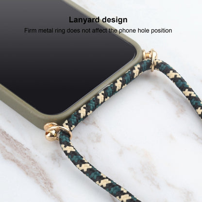 Wheat Straw TPU Shockproof Phone Case with Neck Lanyard, For iPhone 16 Pro Max, For iPhone 16 Pro, For iPhone 16 Plus, For iPhone 16, For iPhone 15 Pro Max, For iPhone 15 Pro, For iPhone 15 Plus, For iPhone 15