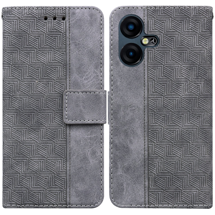 Geometric Embossed Leather Phone Case, For Tecno Pova 5 Pro, For Tecno Pova Neo 3, For Tecno Camon 20 Premier 5G, For Tecno Camon 20 Pro 4G / 20