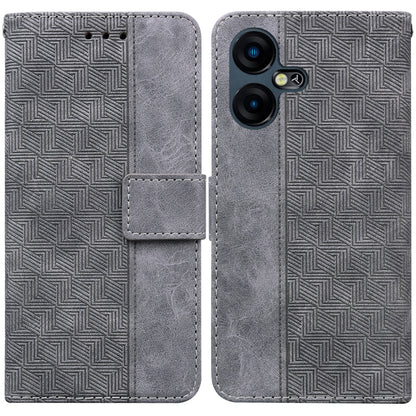 Geometric Embossed Leather Phone Case, For Tecno Pova 5 Pro, For Tecno Pova Neo 3, For Tecno Camon 20 Premier 5G, For Tecno Camon 20 Pro 4G / 20