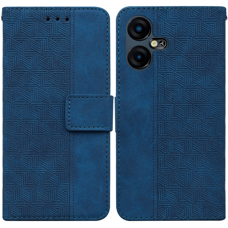 Geometric Embossed Leather Phone Case, For Tecno Pova 5 Pro, For Tecno Pova Neo 3, For Tecno Camon 20 Premier 5G, For Tecno Camon 20 Pro 4G / 20