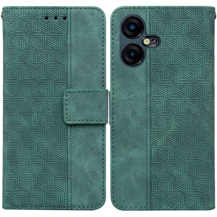 Geometric Embossed Leather Phone Case, For Tecno Pova 5 Pro, For Tecno Pova Neo 3, For Tecno Camon 20 Premier 5G, For Tecno Camon 20 Pro 4G / 20