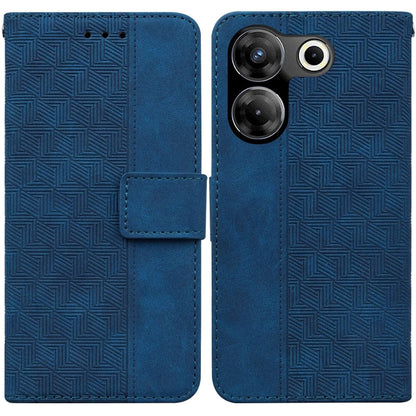 Geometric Embossed Leather Phone Case, For Tecno Pova 5 Pro, For Tecno Pova Neo 3, For Tecno Camon 20 Premier 5G, For Tecno Camon 20 Pro 4G / 20