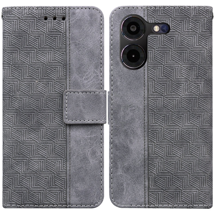 Geometric Embossed Leather Phone Case, For Tecno Pova 5 Pro, For Tecno Pova Neo 3, For Tecno Camon 20 Premier 5G, For Tecno Camon 20 Pro 4G / 20