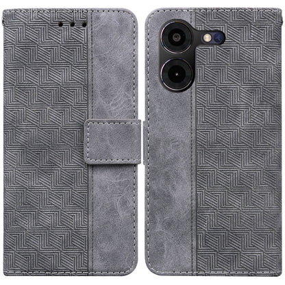 Geometric Embossed Leather Phone Case, For Tecno Pova 5 Pro, For Tecno Pova Neo 3, For Tecno Camon 20 Premier 5G, For Tecno Camon 20 Pro 4G / 20