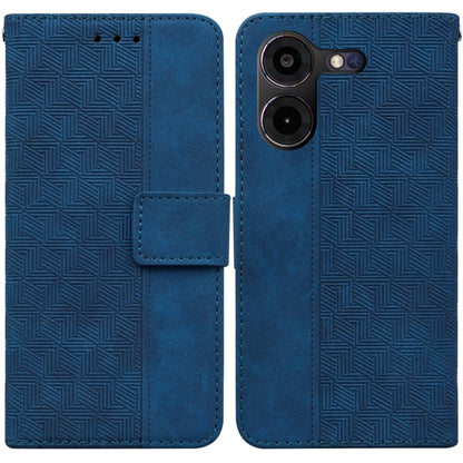 Geometric Embossed Leather Phone Case, For Tecno Pova 5 Pro, For Tecno Pova Neo 3, For Tecno Camon 20 Premier 5G, For Tecno Camon 20 Pro 4G / 20