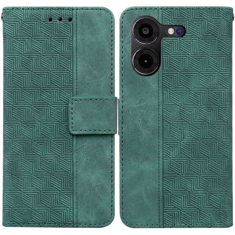 Geometric Embossed Leather Phone Case, For Tecno Pova 5 Pro, For Tecno Pova Neo 3, For Tecno Camon 20 Premier 5G, For Tecno Camon 20 Pro 4G / 20