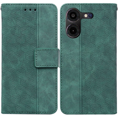 Geometric Embossed Leather Phone Case, For Tecno Pova 5 Pro, For Tecno Pova Neo 3, For Tecno Camon 20 Premier 5G, For Tecno Camon 20 Pro 4G / 20