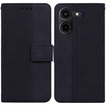 Geometric Embossed Leather Phone Case, For Tecno Pova 5 Pro, For Tecno Pova Neo 3, For Tecno Camon 20 Premier 5G, For Tecno Camon 20 Pro 4G / 20