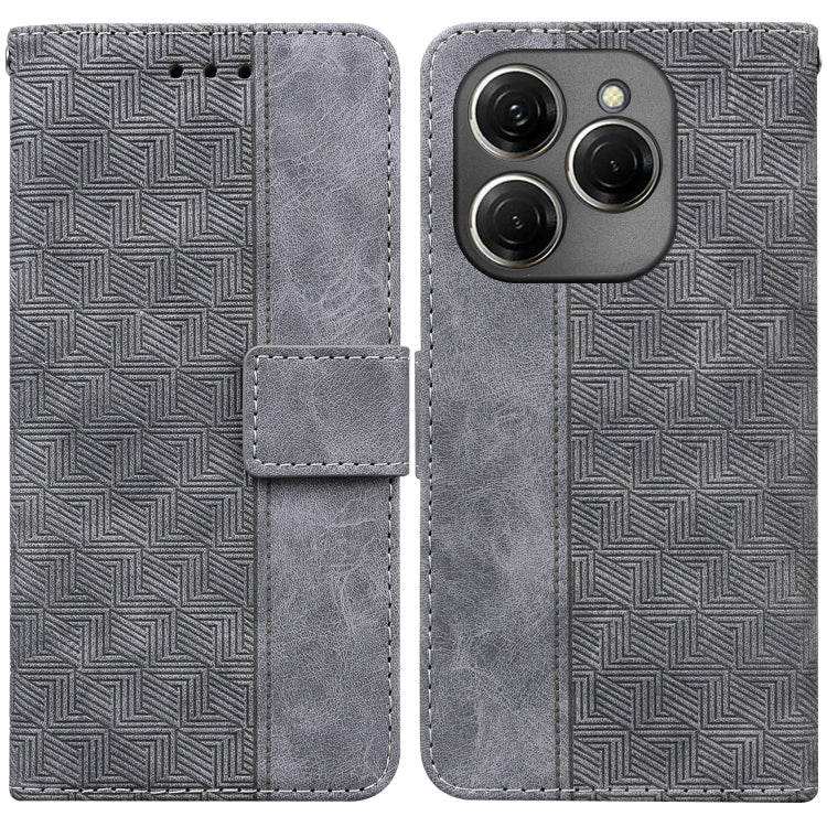 Geometric Embossed Leather Phone Case, For Tecno Pop 10 / Spark Go 2 4G, For Tecno Camon 40 Pro 4G, For Tecno Camon 40, For Tecno Pop 9 5G / Spark 30C 5G, For Tecno Camon 30S / Camon 30S Pro, For Tecno Spark 30 Pro, For Tecno Spark 30 4G               ...